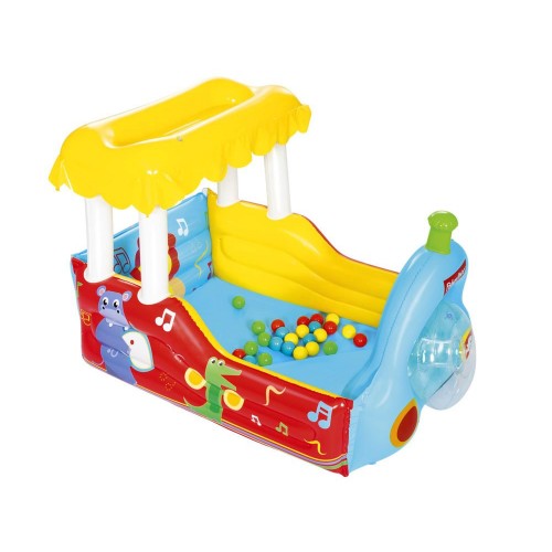 Надувний локомотив Bestway Dry Ball Pool Fisher Price 93537 фото 1