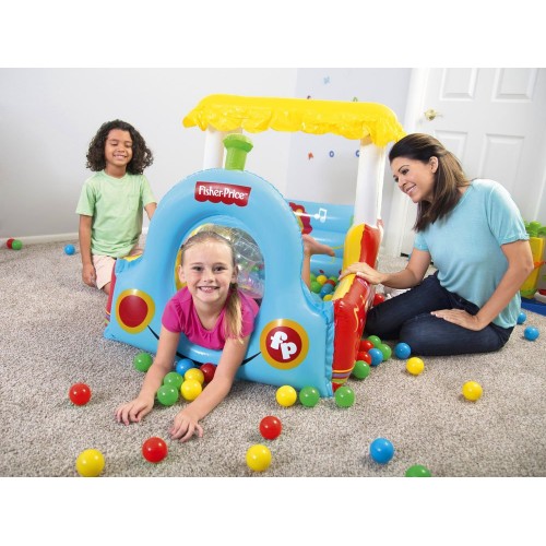 Надувний локомотив Bestway Dry Ball Pool Fisher Price 93537 фото 2