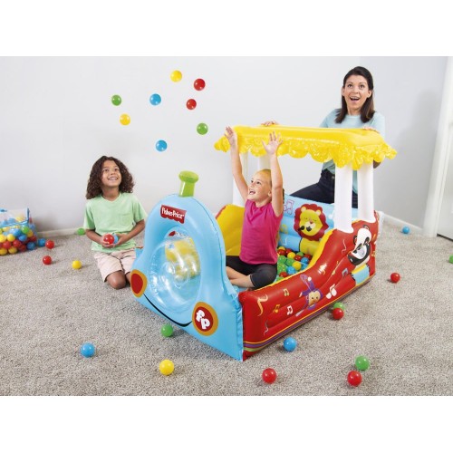 Надувний локомотив Bestway Dry Ball Pool Fisher Price 93537 фото 4