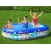 Bestway Надувний басейн зі знімним дахом + кермо Sea Captain 54370