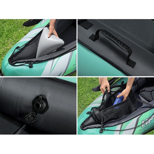 Bestway Kayak 2-місний Ventura Elite X2 понтон Hydro Force весла 65052 фото 10