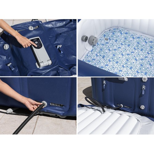 Bestway Lay-Z-Spa HAWAII Гідромасажний вбудований насос WiFi app 6001H фото 5