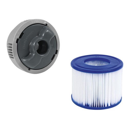 Bestway Lay-Z-Spa Mauritius джакузі 5-7 осіб WiFi додаток гідромасаж 60067 фото 10
