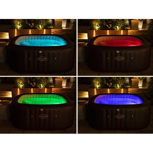 Bestway Lay-z-Spa Maldives Pro7 2025 джакузі WiFi LED app 5-7 людей 6001U фото 10