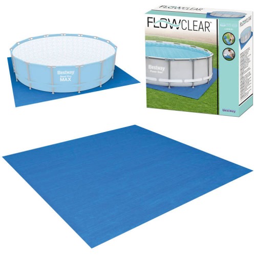 Bestway Frame Pool 488x122 12in1 Mat Cover Pump Ladder 56725 фото 15