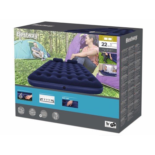 Надувний матрац Bestway Velour 203x152 см 67374 фото 11