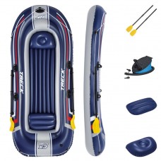 Надувний човен Bestway TRECK X3 на 4 місця 61110