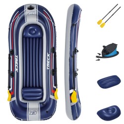Надувний човен Bestway TRECK X3 на 4 місця 61110