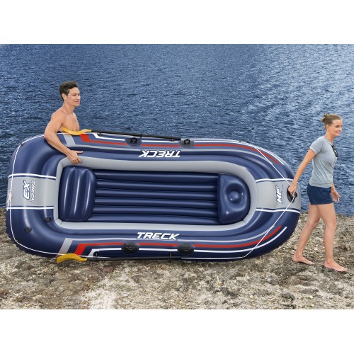 Надувний човен Bestway TRECK X3 на 4 місця 61110 фото 12