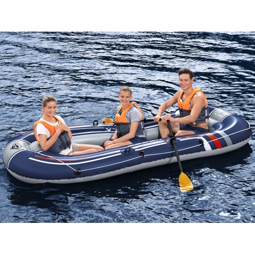 Надувний човен Bestway TRECK X3 на 4 місця 61110 фото 14