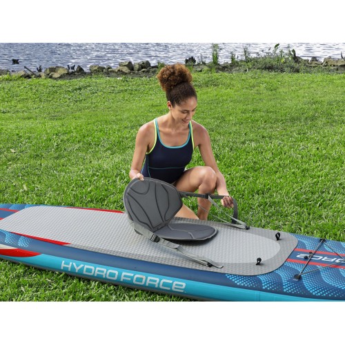 Дошка для SUP Bestway Hydro-Force 2-в-1 зі спинкою, комплект, 305 см x 84 см x 15 см, 6532B фото 11