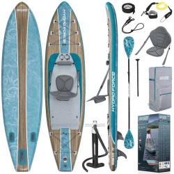 Дошка для SUP Bestway Hydro-Force 2-в-1 зі спинкою, комплект, 335 см x 84 см x 15 см, 6532E