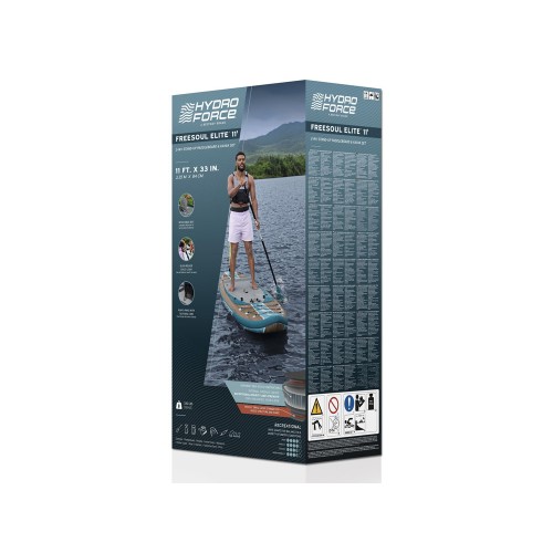 Дошка для SUP Bestway Hydro-Force 2-в-1 зі спинкою, комплект, 335 см x 84 см x 15 см, 6532E фото 15
