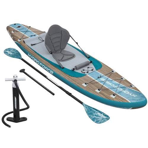 Дошка для SUP Bestway Hydro-Force 2-в-1 зі спинкою, комплект, 335 см x 84 см x 15 см, 6532E фото 2