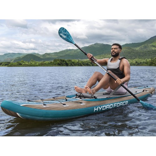 Дошка для SUP Bestway Hydro-Force 2-в-1 зі спинкою, комплект, 335 см x 84 см x 15 см, 6532E фото 9