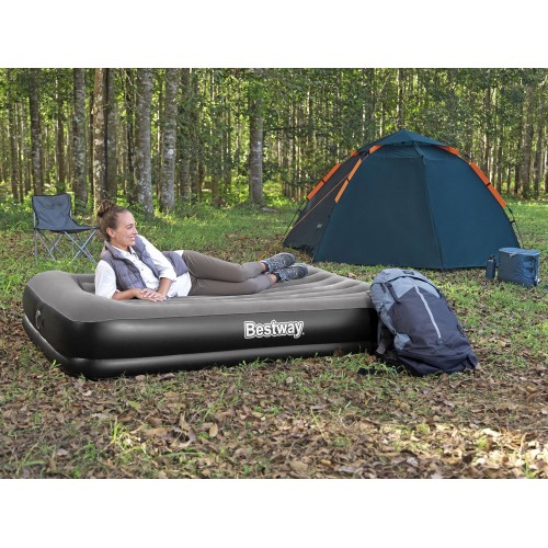 Надувний матрац Bestway Tritech із вбудованим USB-насосом 152x203 см 671BU фото 12