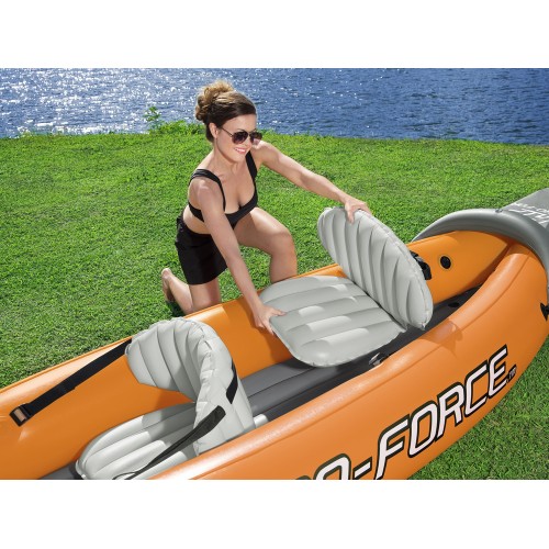 Bestway надувний каяк 2 особи LITE-RAPID X2 весла 65077 фото 11