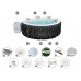 Джакузі Bestway Lay-Z-Spa HOLLYWOOD 4-6 осіб 196 см LED 60059