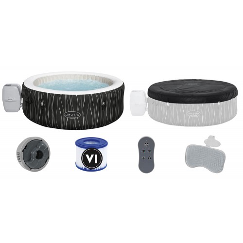 Джакузі Bestway Lay-Z-Spa HOLLYWOOD 4-6 осіб 196 см LED 60059 фото 1