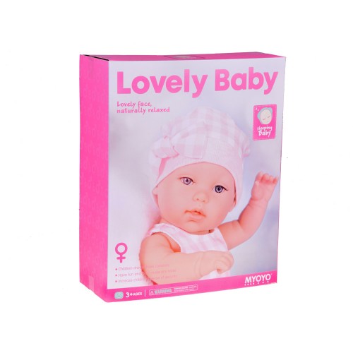 Baby Doll Newborn одягнена в рожевий капелюшок плаття талісман кролик ZA5007 RO фото 11
