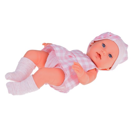 Baby Doll Newborn одягнена в рожевий капелюшок плаття талісман кролик ZA5007 RO фото 2