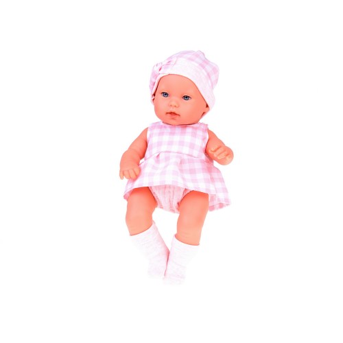 Baby Doll Newborn одягнена в рожевий капелюшок плаття талісман кролик ZA5007 RO фото 5