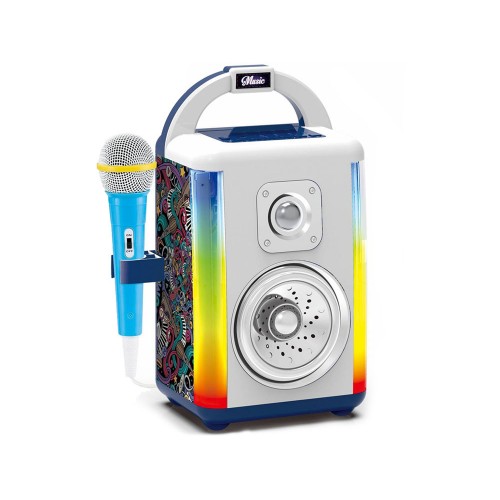 Disco Бездротова колонка + мікрофон + bluetooth для дітей IN0165 фото 3