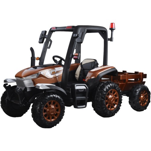 Великий причіп електротягач 4x4 на акумуляторі + пульт PA0266 BR фото 1
