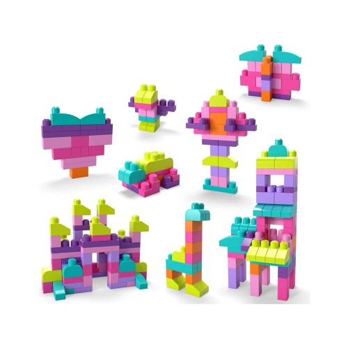 Fisher Price First Big Blocks Mega Bloks 80 деталей для дітей ZA5525 фото 3