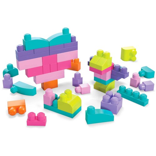 Fisher Price First Big Blocks Mega Bloks 80 деталей для дітей ZA5525 фото 4