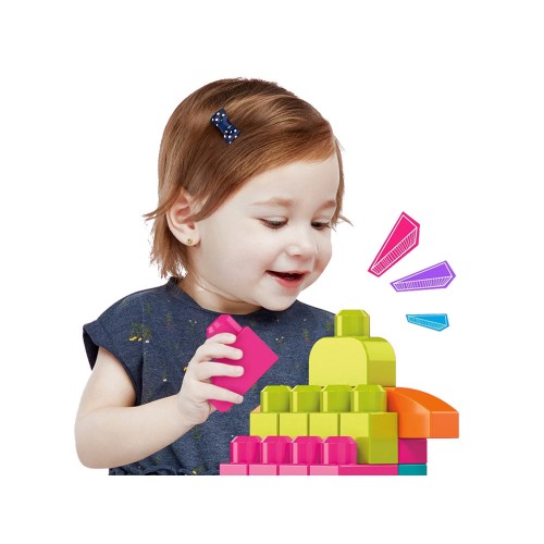 Fisher Price First Big Blocks Mega Bloks 80 деталей для дітей ZA5525 фото 13