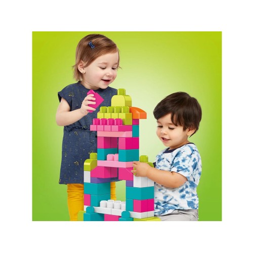Fisher Price First Big Blocks Mega Bloks 80 деталей для дітей ZA5525 фото 12