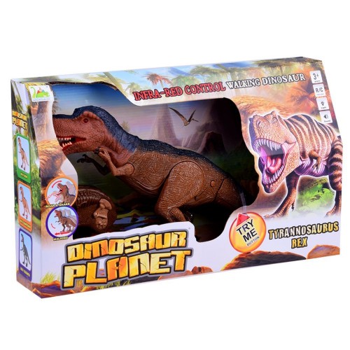Динозавр T-Rex з інтерактивним керуванням RC0333 фото 6