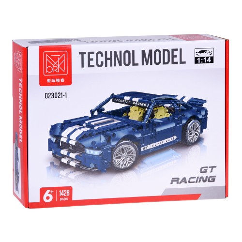 Технічні блоки 1428-штучний гоночний автомобіль GT RACING ZA5308 фото 11
