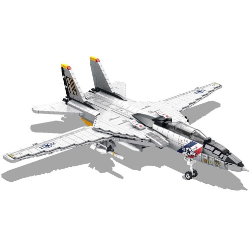 Технічні блоки F-14 Tomcat 1600 штук Американський винищувач ZA5301 фото 2