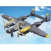 Технічні блоки бойового літака винищувача P-38 937 ele ZA4623