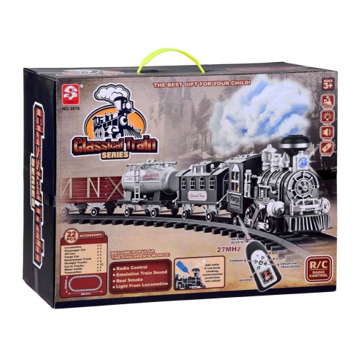 Тепловоз з вагонами на дистанційному керуванні RC0612 фото 6