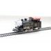 Електричний потяг класичний паровоз з блоком керування H0 1:87 RC0643