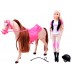 Лялька Anlily Jockey with Horse Walking Horse ZA2454