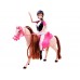 Лялька Anlily Jockey with Horse Walking Horse ZA2454