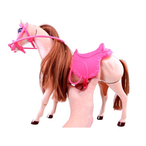 Лялька Anlily Jockey with Horse Walking Horse ZA2454 фото 6