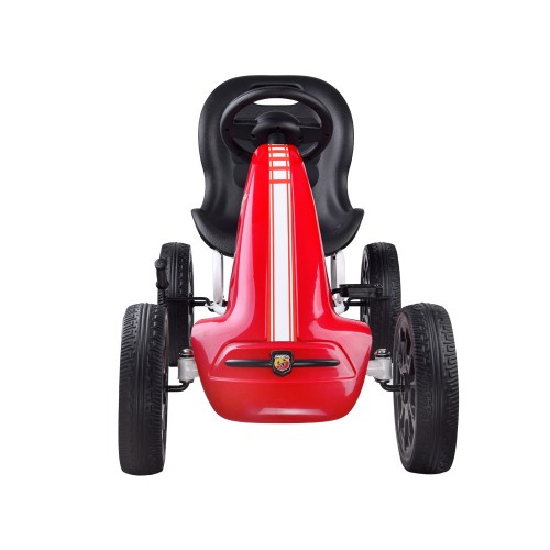 Педальна машина GOKART ABARTH Великі м'які колеса PA0167 фото 2