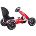 Педальна машина GOKART ABARTH Великі м'які колеса PA0167