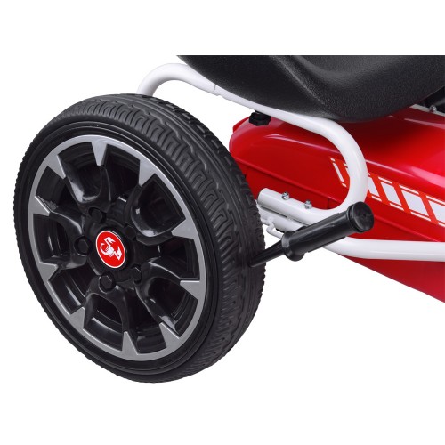 Педальна машина GOKART ABARTH Великі м'які колеса PA0167 фото 4