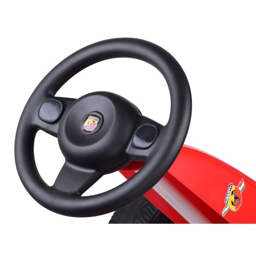 Педальна машина GOKART ABARTH Великі м'які колеса PA0167 фото 7