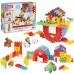 Будівельні блоки Little Tikes Creative Waffles FARMA 80шт ZA5113