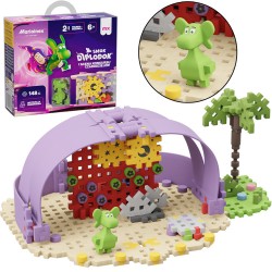 Міні-вафельні блоки Marioinex Dragon Diplodocus and Scene 148 шт. + фігурка ZA5502