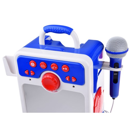 Дитяча музична колонка з мікрофоном Blue Boombox IN0167 фото 3