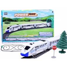 Сучасний пасажирський потяг + вагони 9-метровий маршрут поїзда Choo Choo RC0467