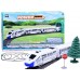 Сучасний пасажирський потяг + вагони 9-метровий маршрут поїзда Choo Choo RC0467